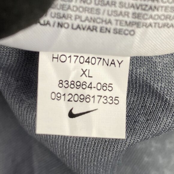 Nike Polo Golf Shirt Men's XL Gray Geometric Pattern Dri-Fit 838964 065 NEW NWT - Picture 11 of 14